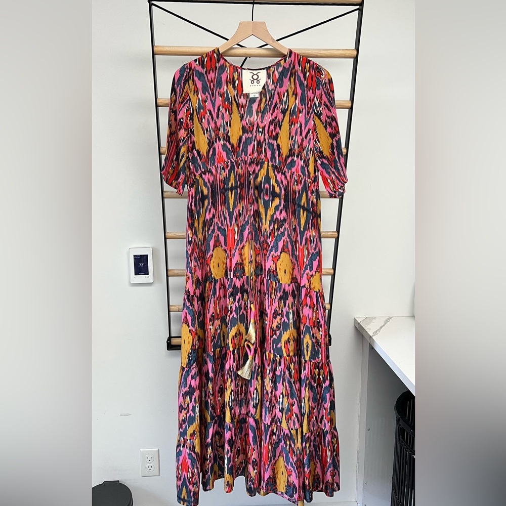 Figue maxi dress size small
